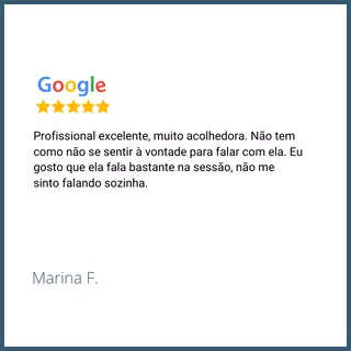 Avaliação no Google